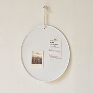 원형 마그넷보드 벽걸이액자 인테리어 벽장식