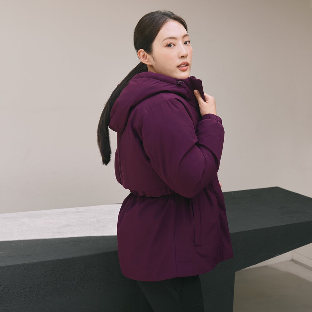 PWX Q425-2871-1PM 여성 어반아웃도어 패션 롱패딩