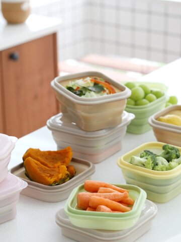 Mistfi(미스티파이) 폴딩 실리콘 밥팩 냉동밥 멀티팩 400ml,600ml 택