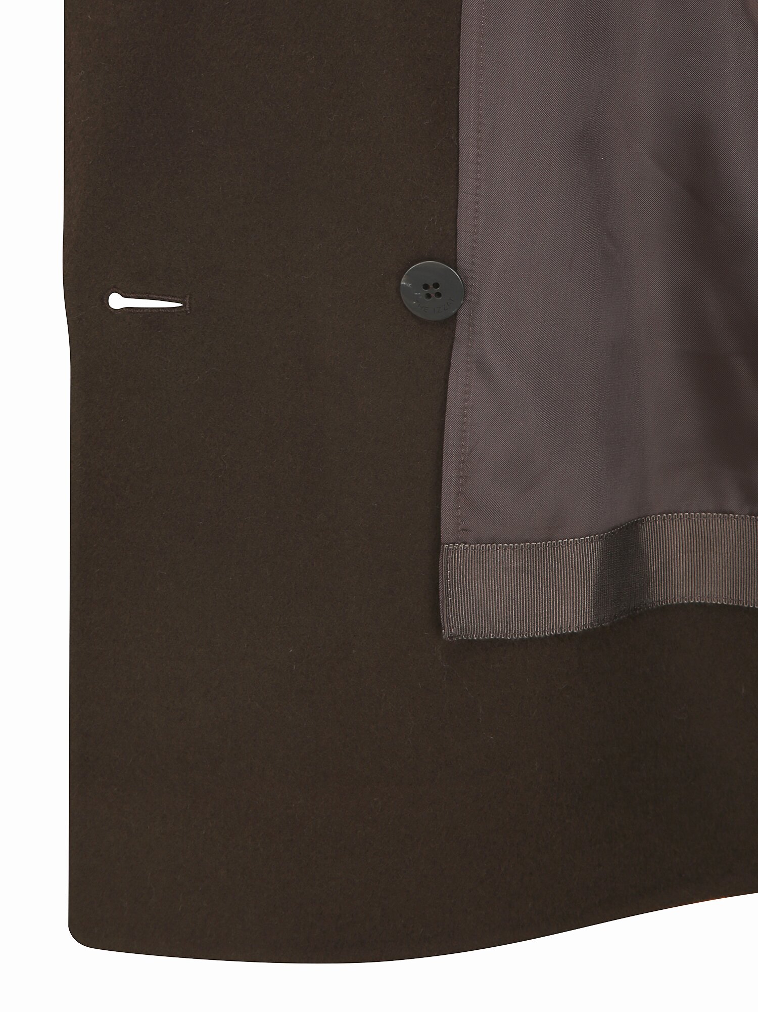 캐시미어 케이프 핸드메이드 재킷 (DARK BROWN)