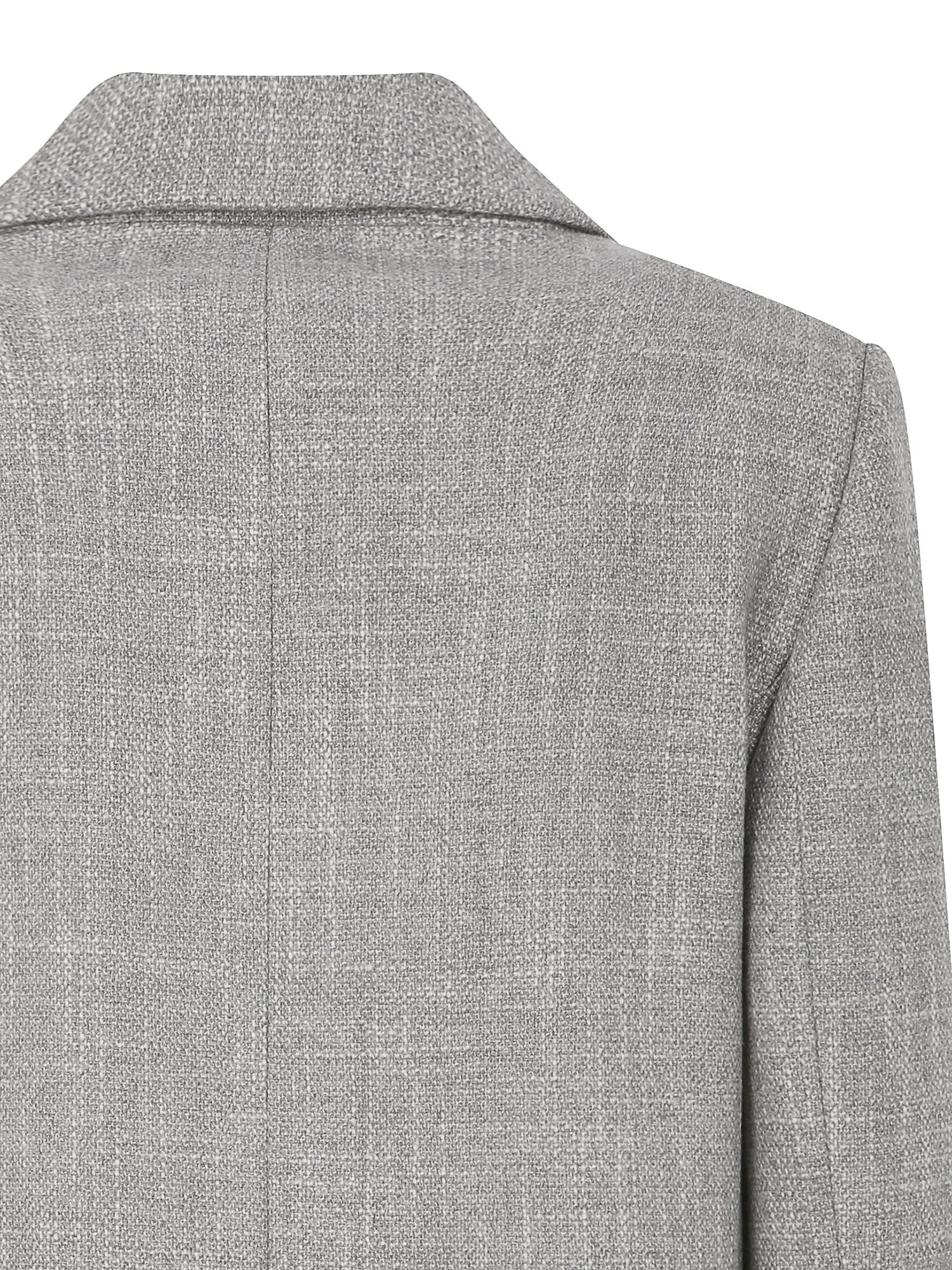 부클 패치 포켓 투버튼 재킷 (LIGHT GREY)