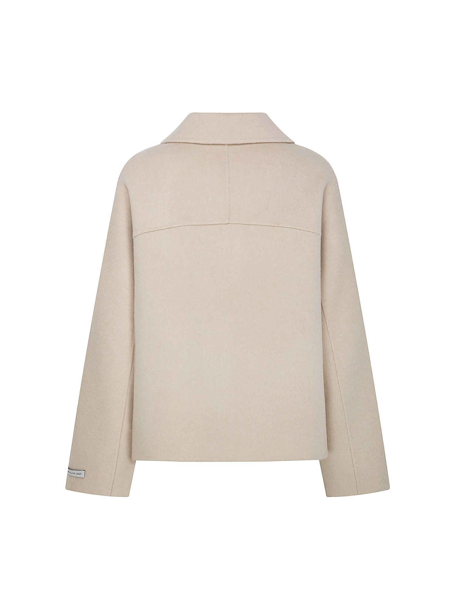캐시미어 칼라 핸드메이드 재킷 (LIGHT BEIGE)
