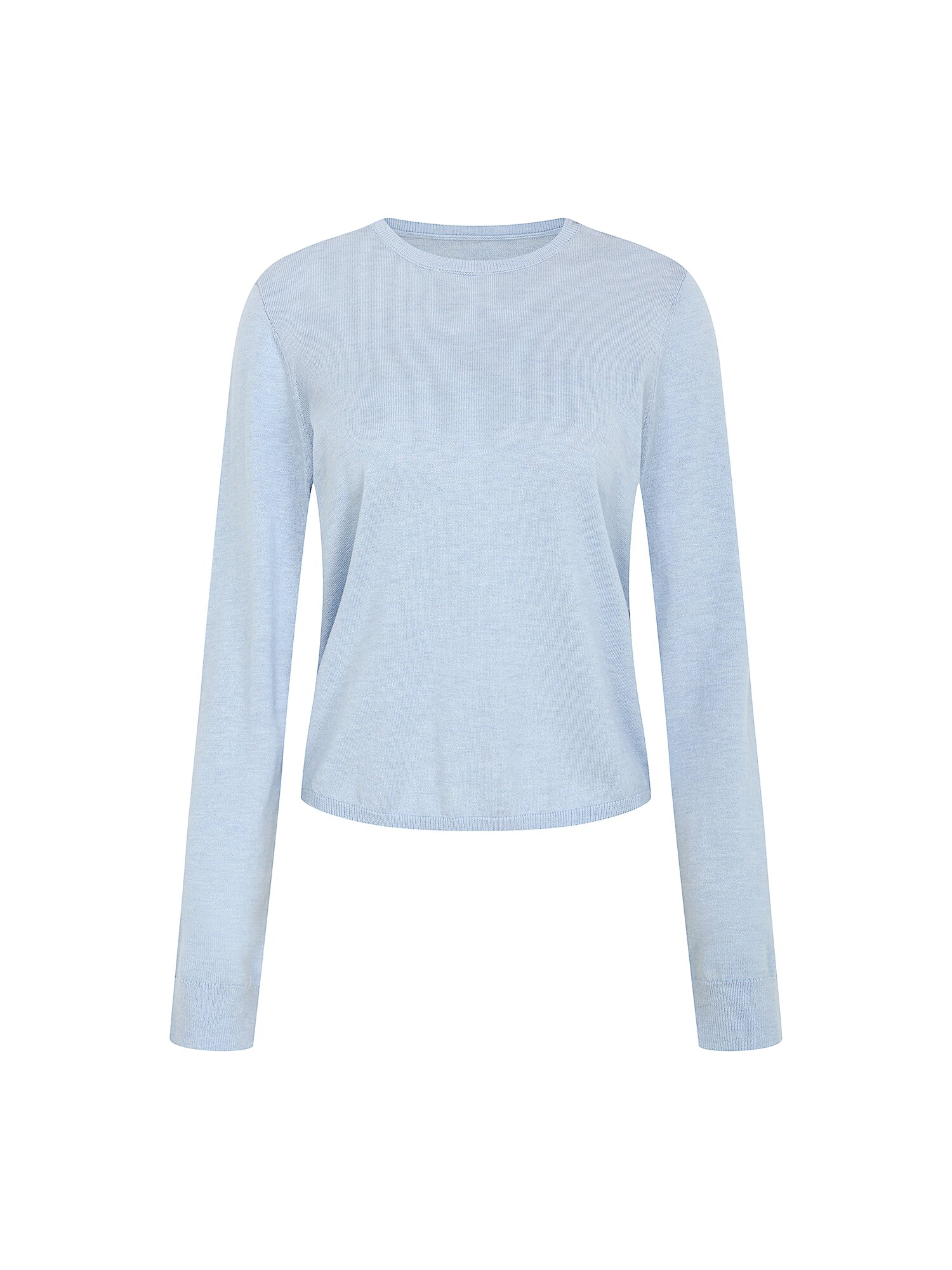 라운드넥 니트 +뷔스티에 세트 (LIGHT BLUE)