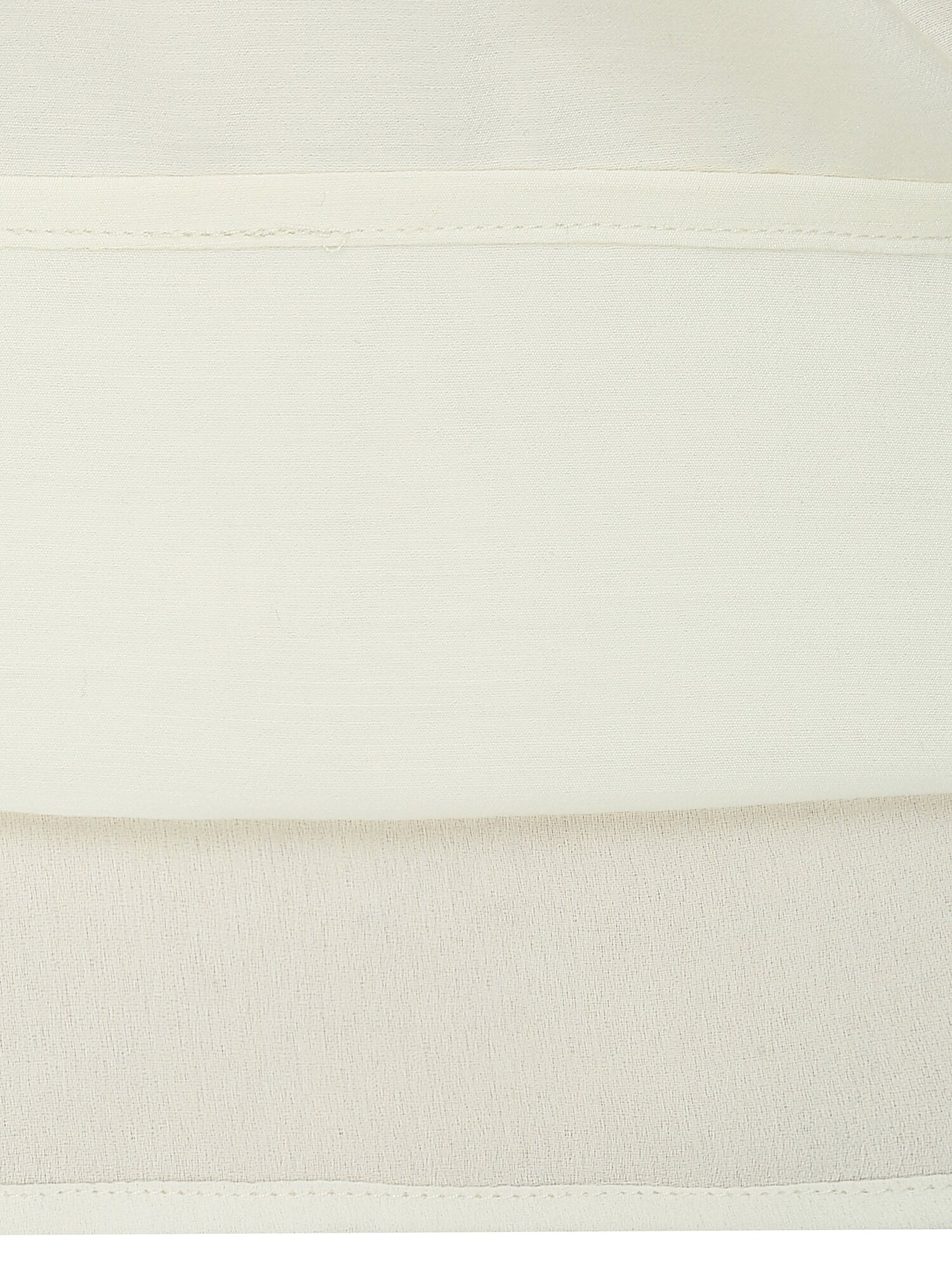 셔링 타이 브이넥 블라우스 (CREAM)