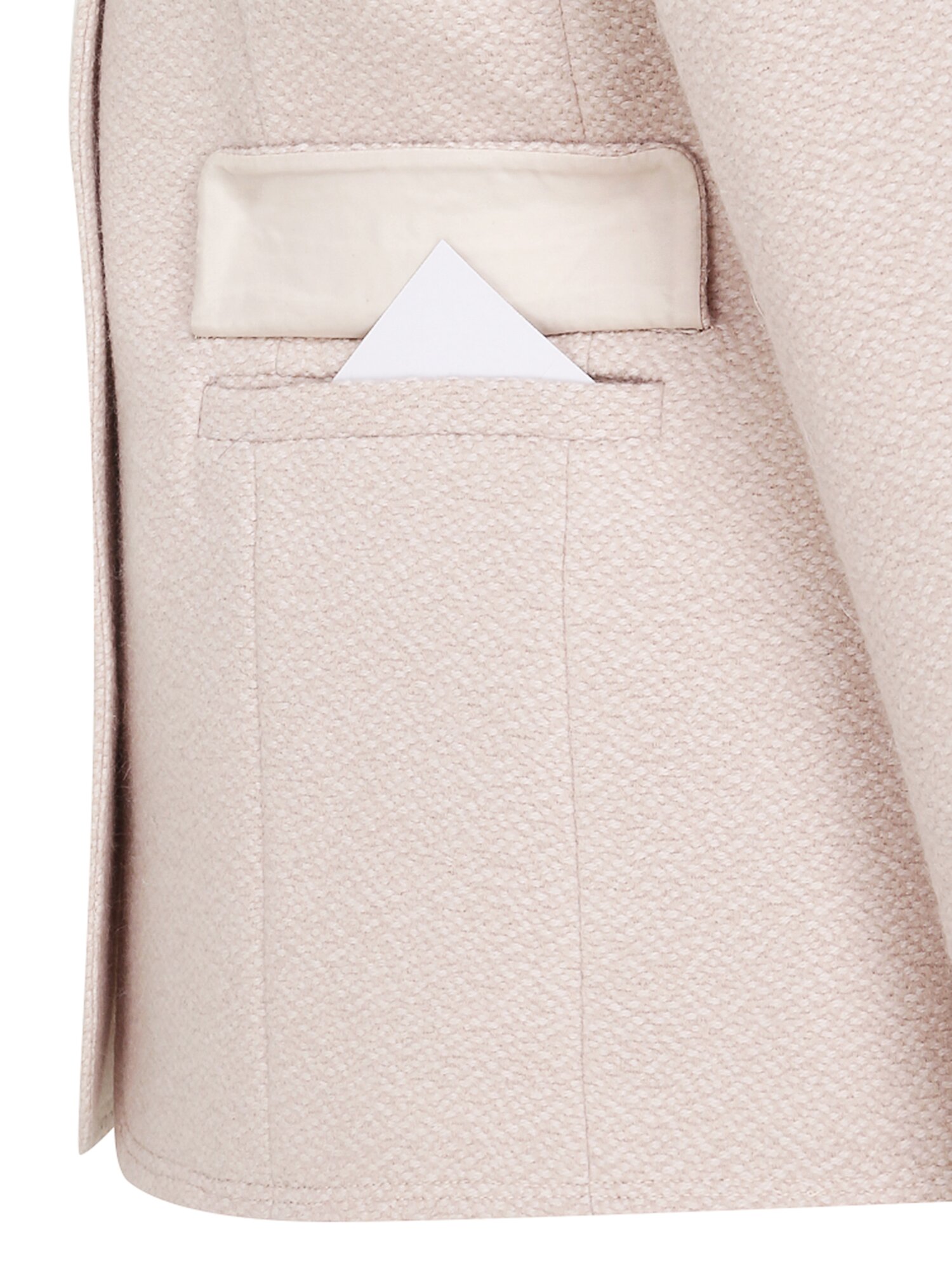 앙고라 울 플랩 포켓 브이넥 재킷 (LIGHT PINK)