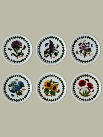 [포트메리온] 보타닉 가든 머그 뚜껑 받침(대) 10.5CM 6P (D세트)