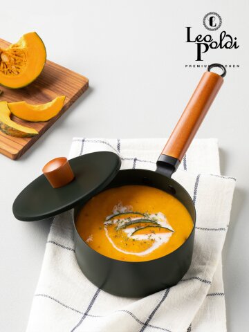 모던 앤티크 IH 스텐 냄비 16cm 편수