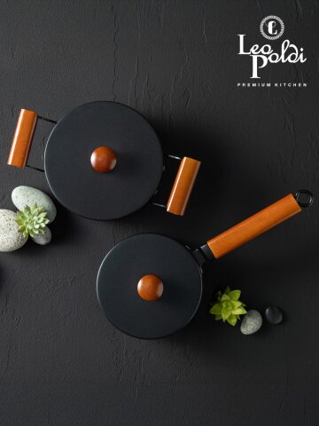 모던 앤티크 IH 스텐 냄비 2종세트(16편+18양)