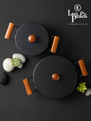 모던 앤티크 IH 스텐 냄비 2종세트(18양+24전)