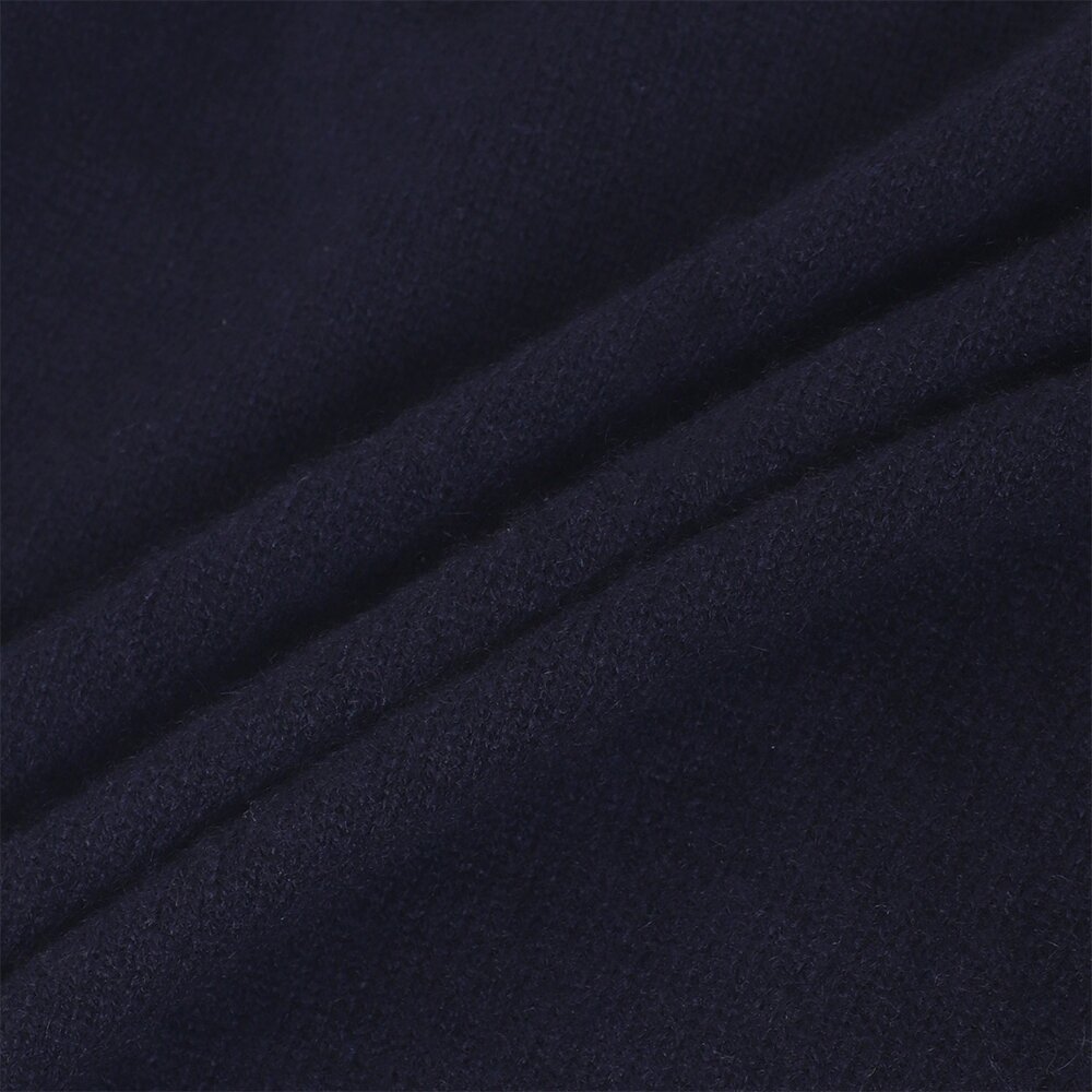 캐시미어 베이직 크루넥 클로버 가디건 (UFKKCA45ZC-NAVY)