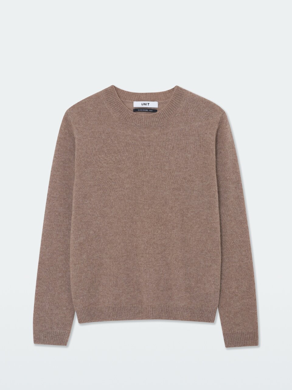 캐시미어 베이직 크루넥 클로버 풀오버 (UFKKCN41ZC-BEIGE)