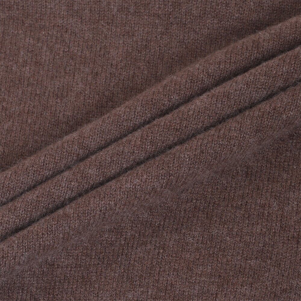 캐시미어 베이직 크루넥 클로버 풀오버 (UFKKCN41ZC-BROWN)