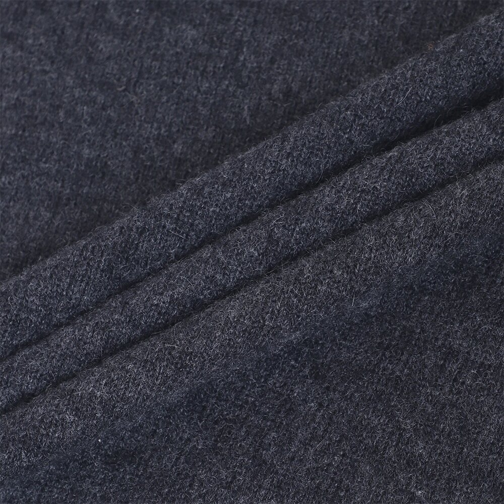 캐시미어 베이직 크루넥 클로버 풀오버 (UFKKCN41ZC-CHARCOAL)