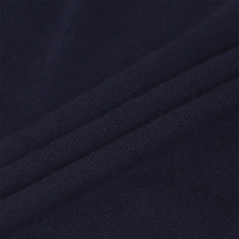 캐시미어 베이직 브이넥 클로버 풀오버 (UFKKVN42ZC-NAVY)