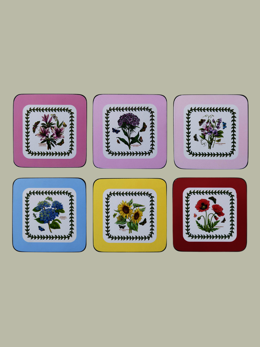 [포트메리온] 보타닉 가든 테라스 코스터 NEW 10.5CM 6P