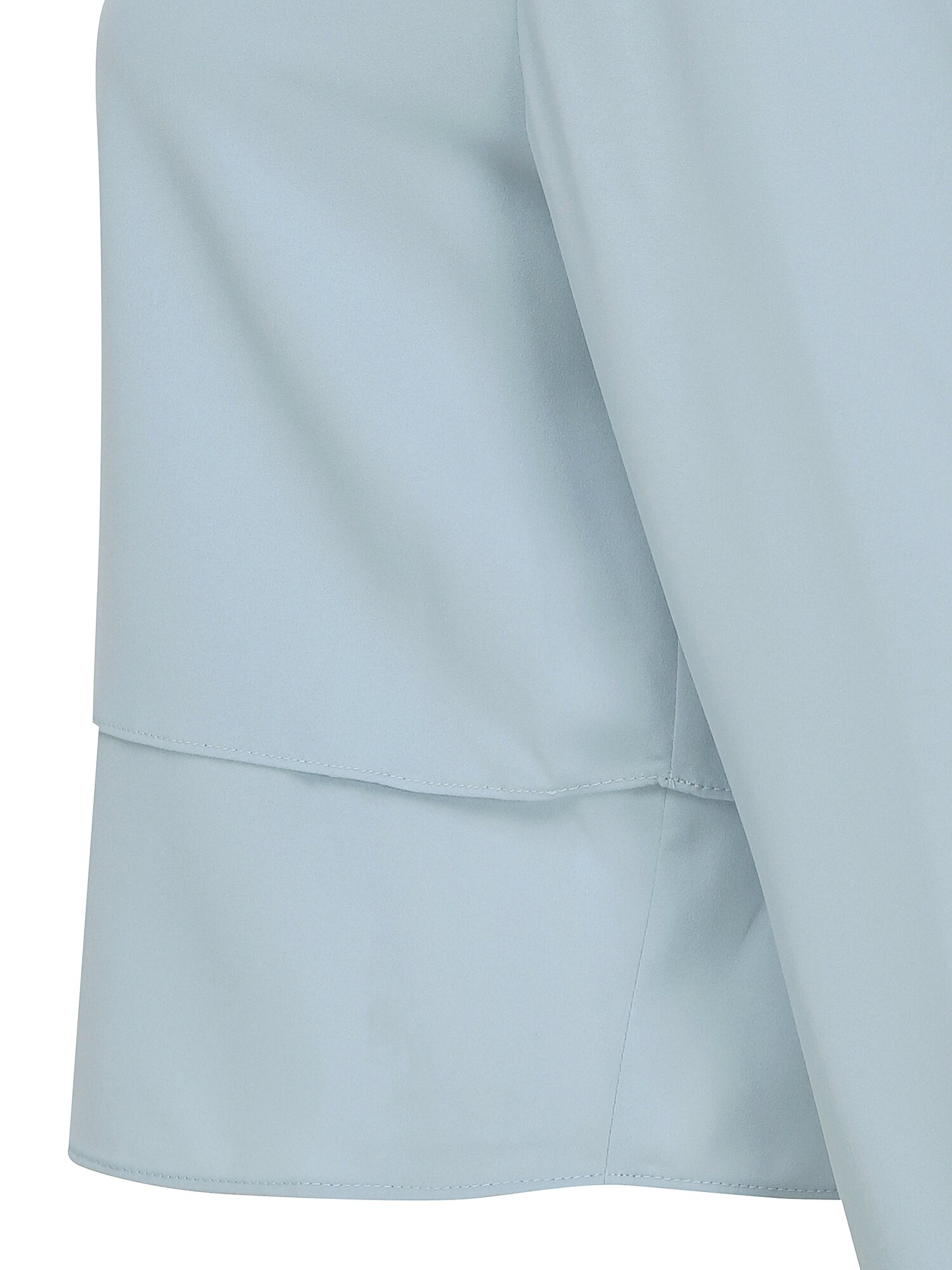 레이어 패널 칼라 블라우스 (LIGHT BLUE)