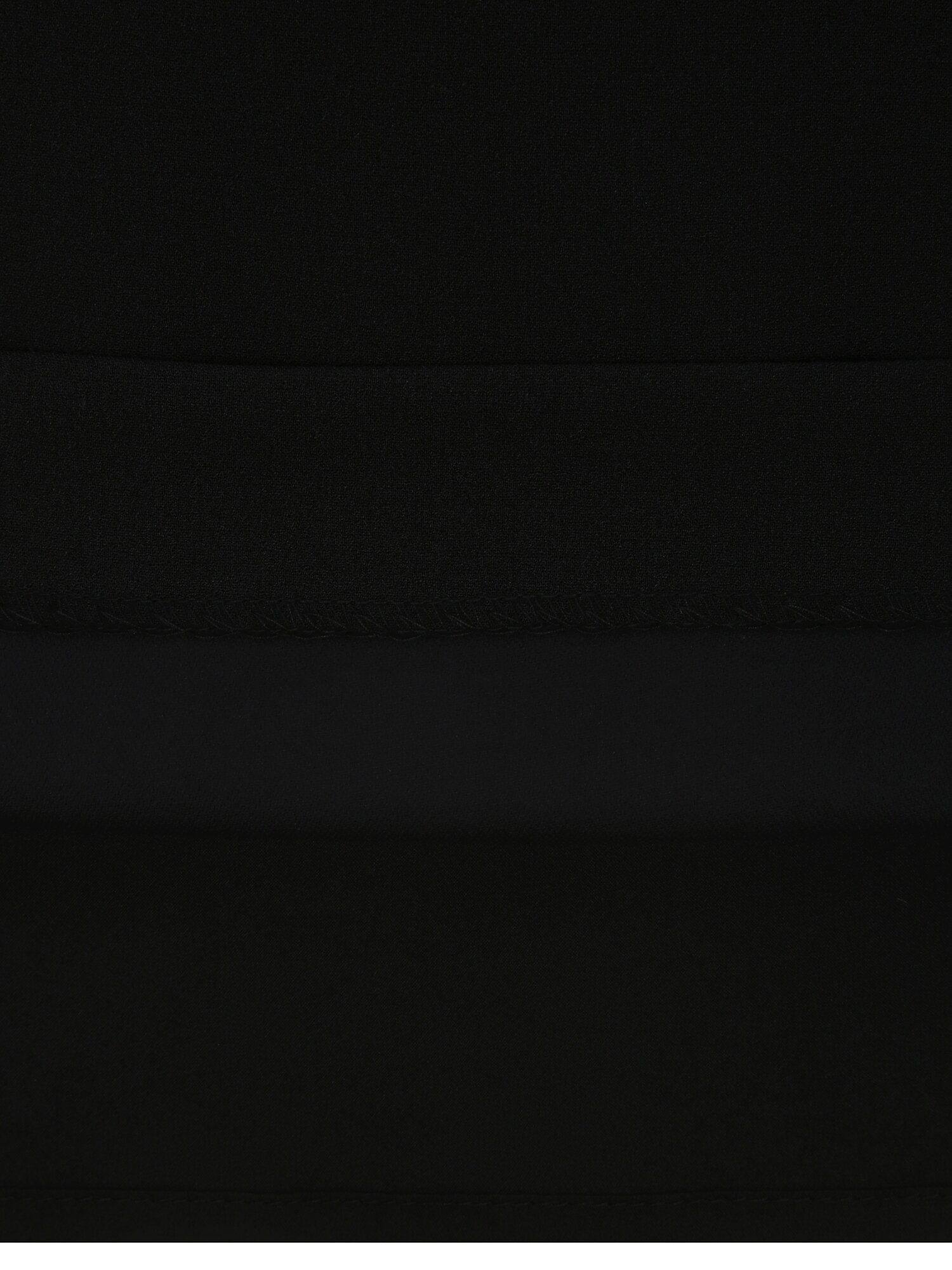셔츠 배색 뷔스티에 H라인 원피스 (BLACK)