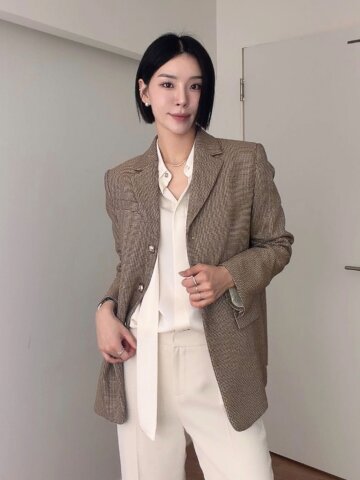 하운드투스 싱글 쓰리버튼 재킷 