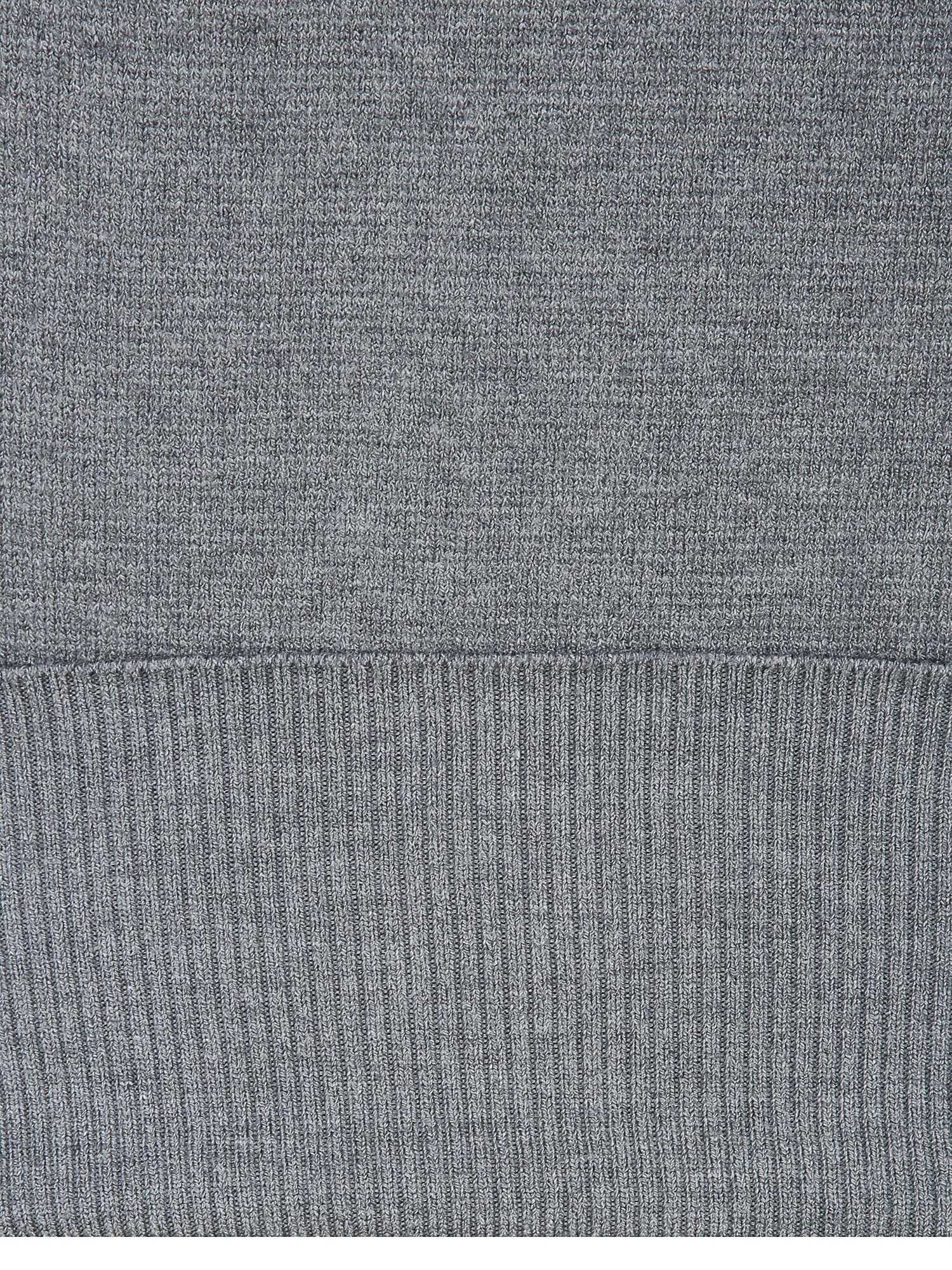 드롭 숄더 브이넥 가디건 (GREY)