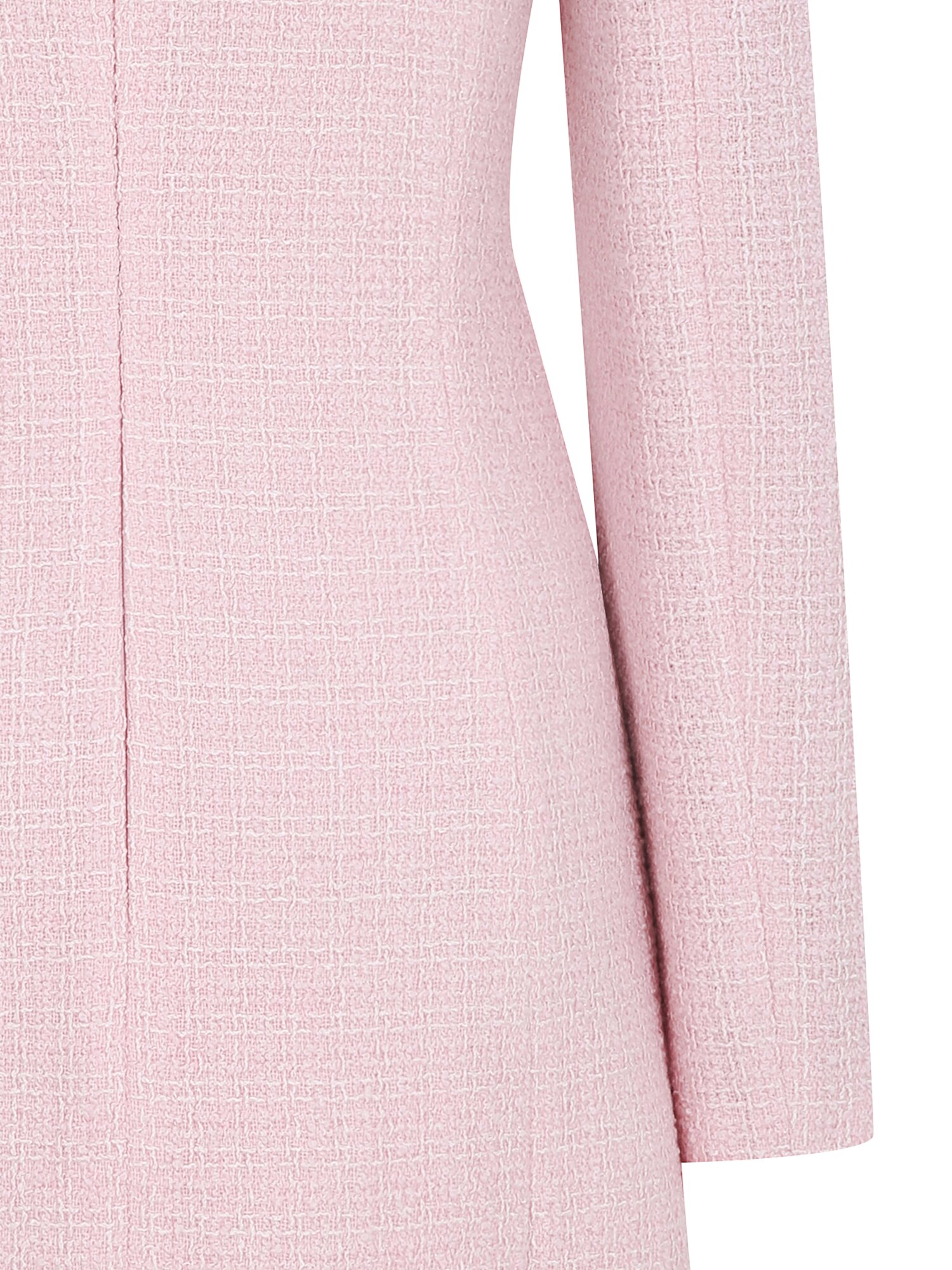 트위드 더블 버튼 미니 원피스 (PINK)