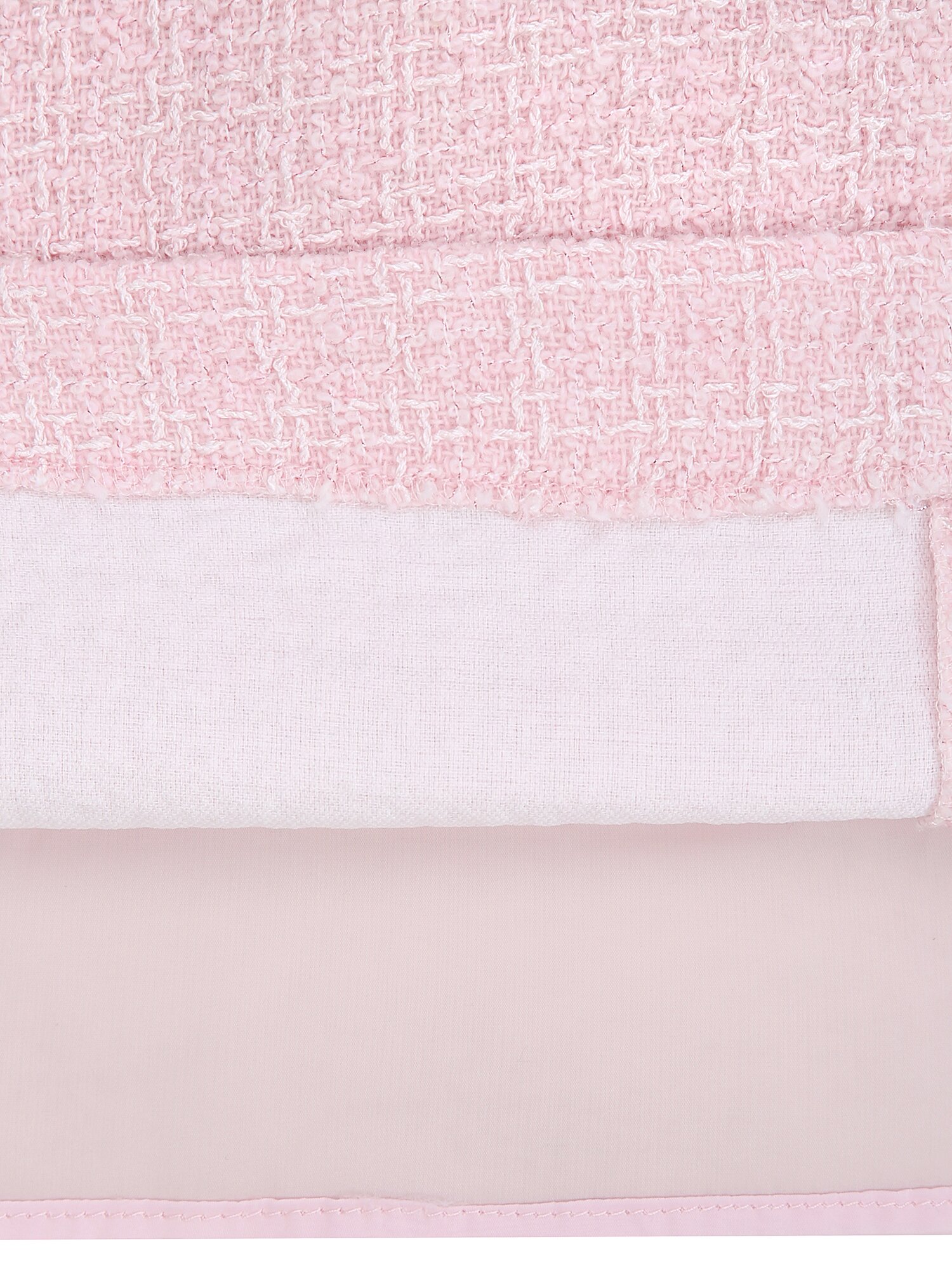 트위드 더블 버튼 미니 원피스 (PINK)