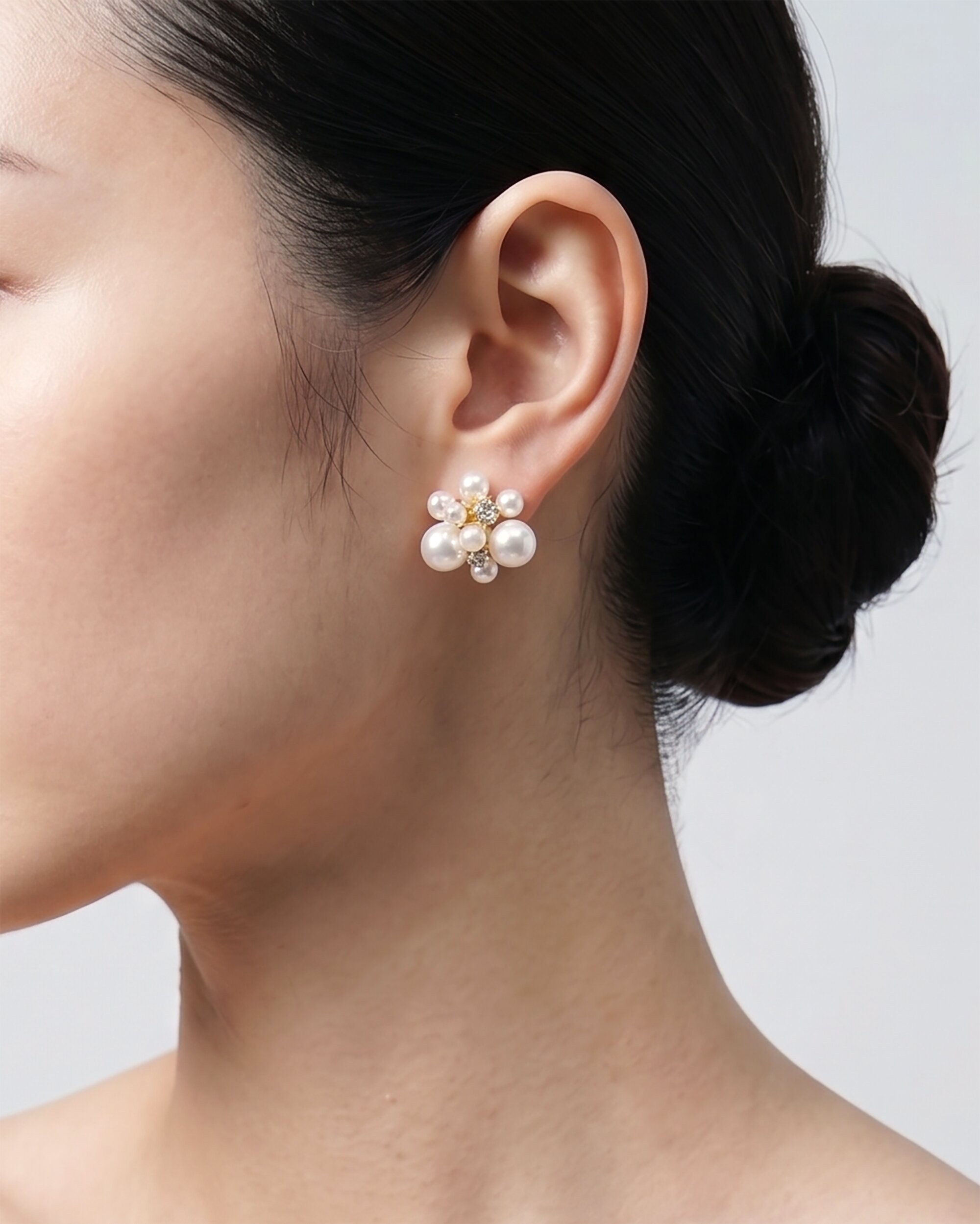 [컨젠] Bloom Cluster Earrings 블룸 클러스터 이어링