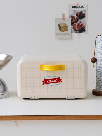 철제 레트로 브레드박스 영양제 정리함 보관함 식탁 빵 케이스