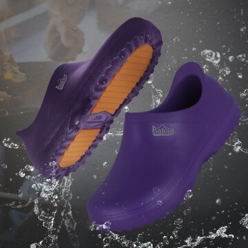 PWX 바로인슈즈 주방화 다용도 미끄럼방지 퍼플