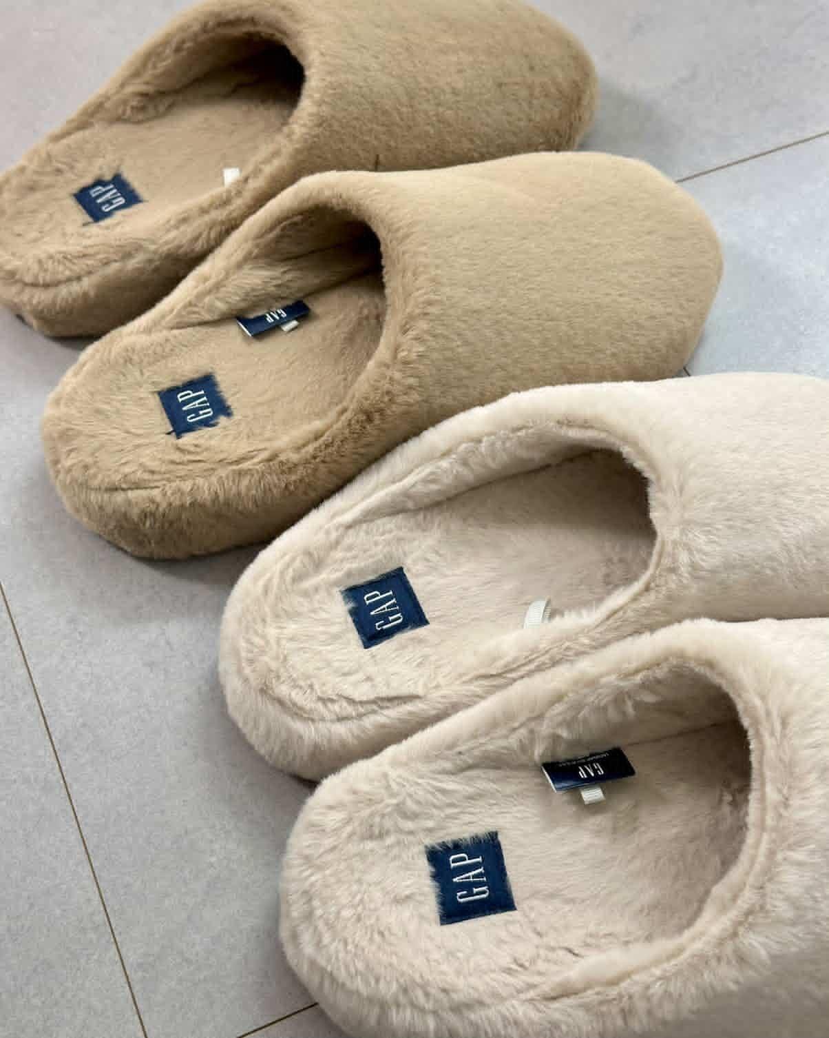 GAP 워니 퍼 룸슈즈