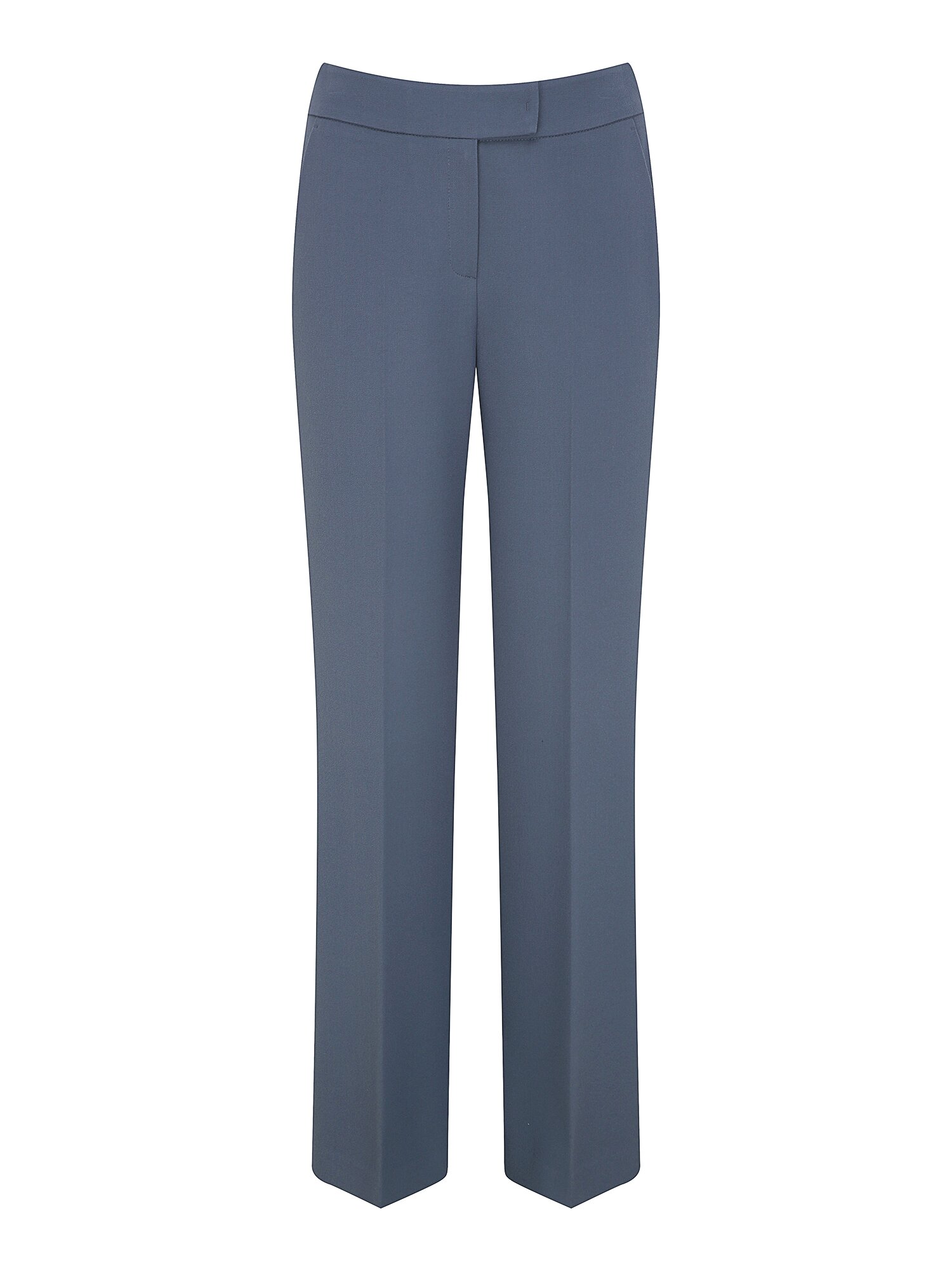 포멀 히든 버튼 슬림핏 팬츠 (DARK BLUE)