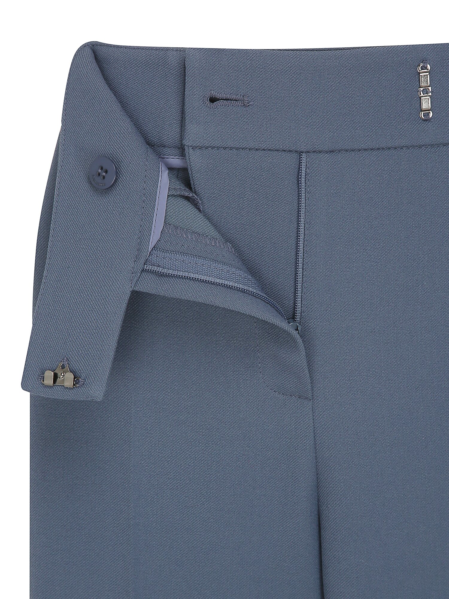 포멀 히든 버튼 슬림핏 팬츠 (DARK BLUE)