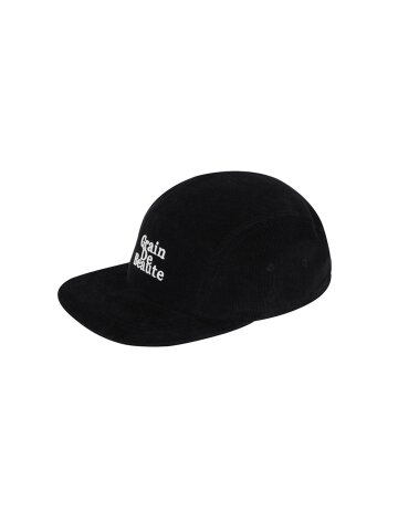 CORDUROY CAMP CAP [BLACK]