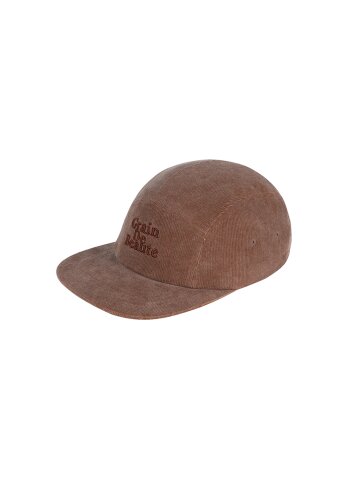 CORDUROY CAMP CAP [BROWN]