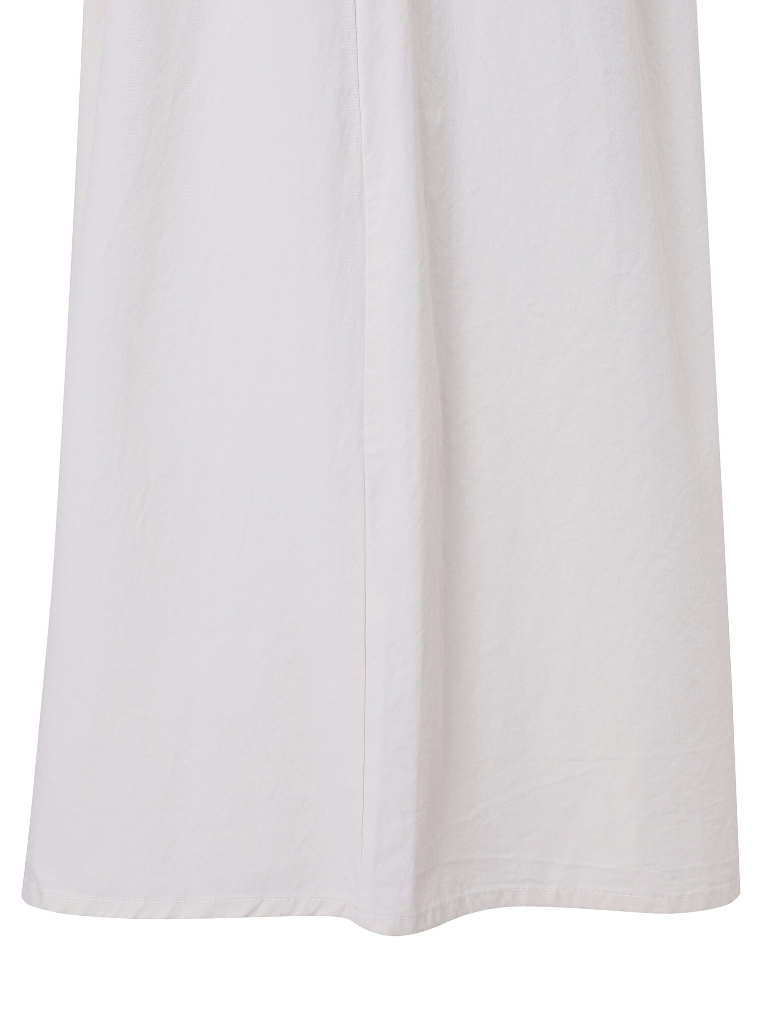 밴딩 A라인 투 턱 스커트 (IVORY)