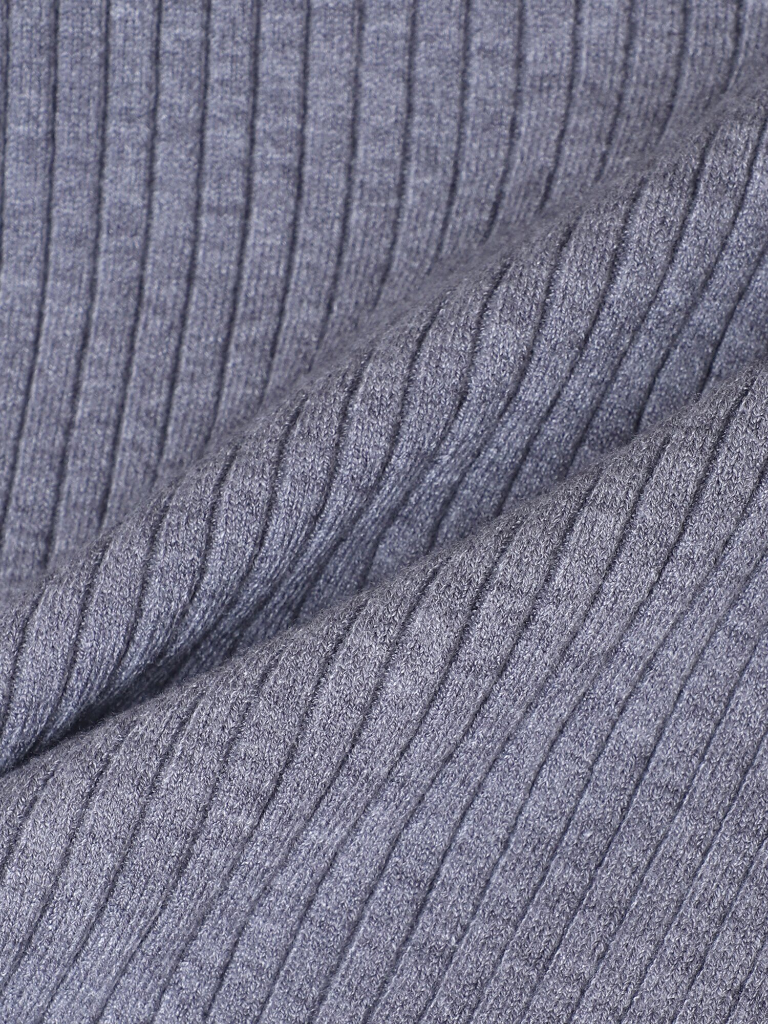 골지 오픈 칼라 니트 가디건 (GREY)