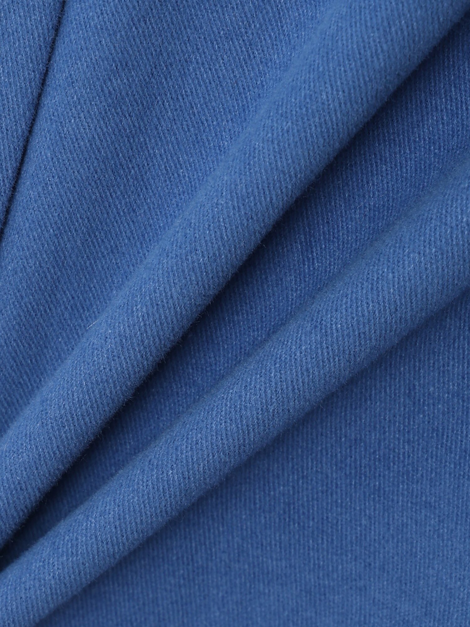 스티치 포인트 셔츠 칼라 블라우스 (BLUE)