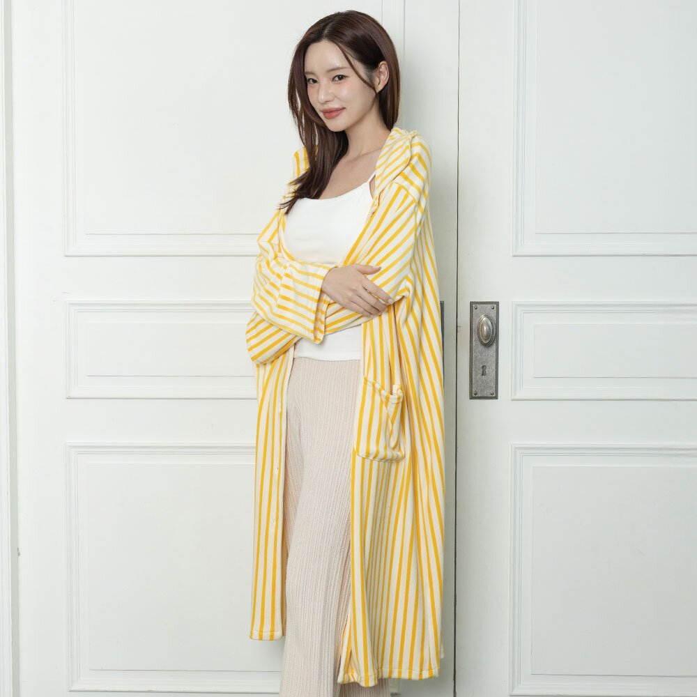 삐로 카라 원피스 겨울 울트라밍크 긴소매 잠옷 홈웨어 파자마 5colors