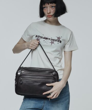 Layer Multi-pocket Bag (Brown)