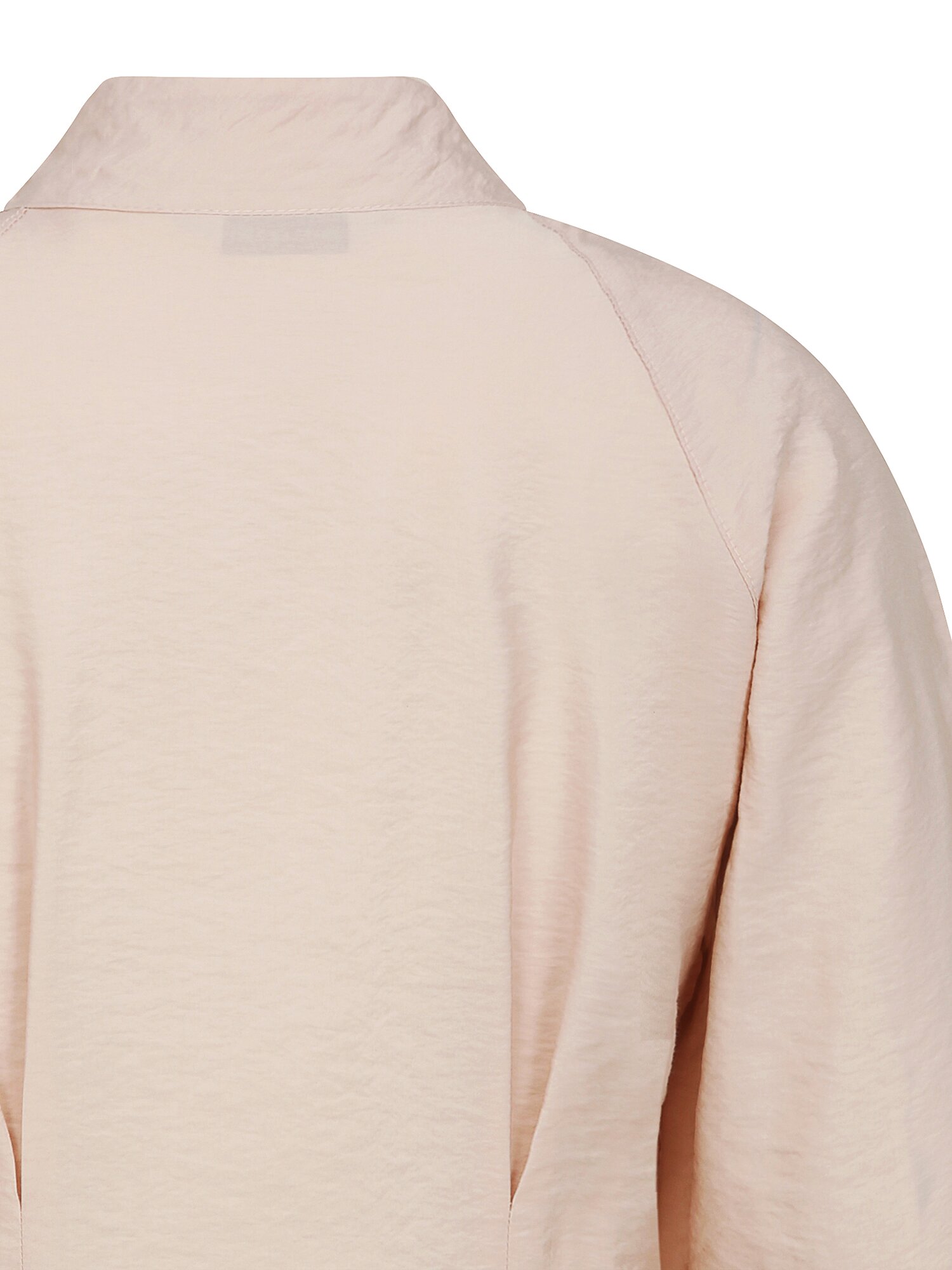 래글런 타이 브이넥 블라우스 (PEACH)