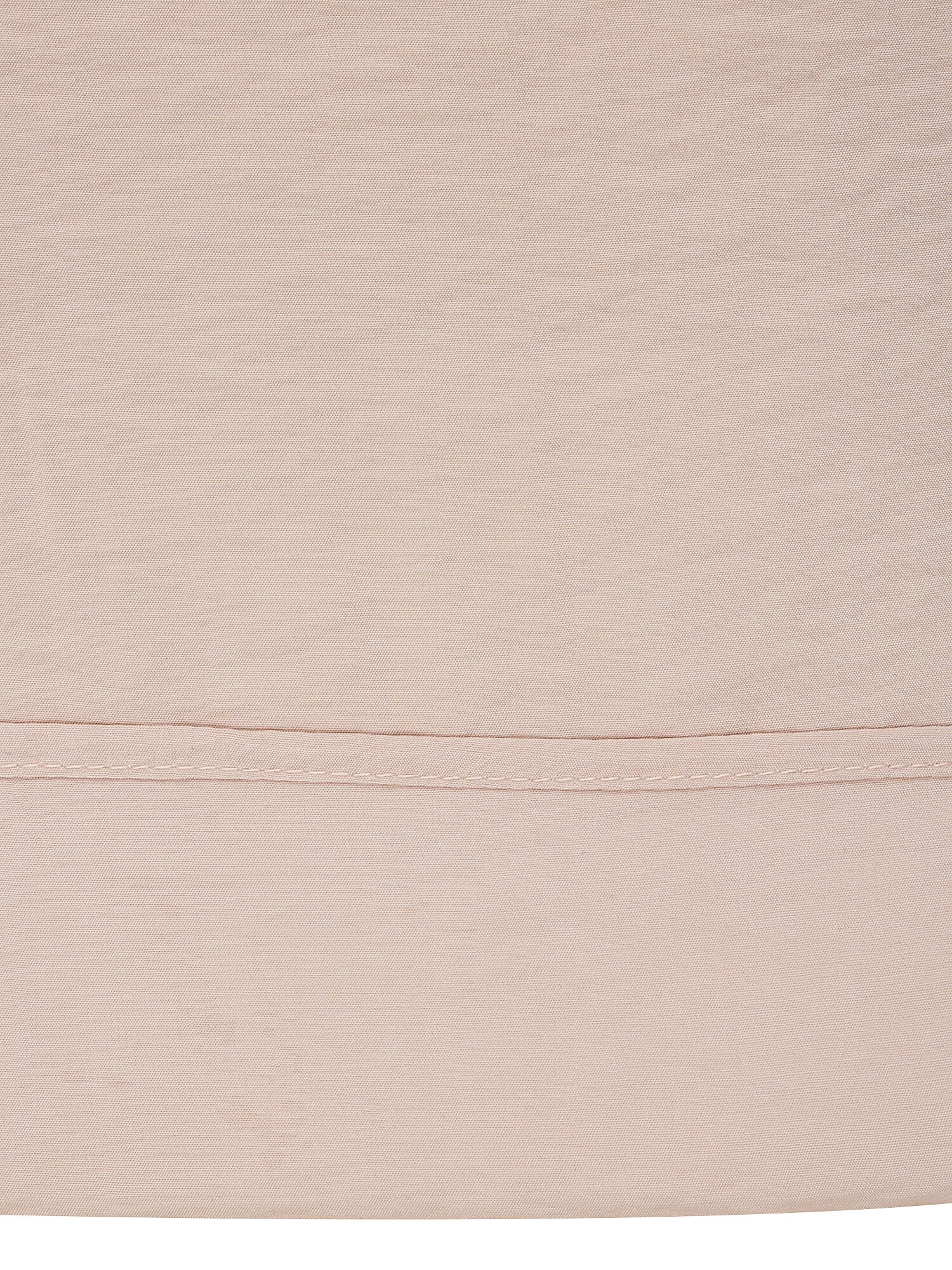 래글런 타이 브이넥 블라우스 (PEACH)