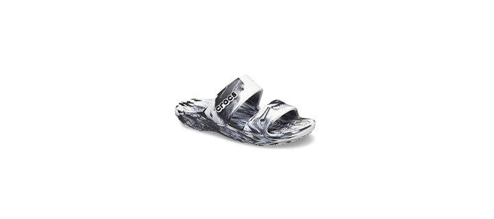 크록스 공용 클래식 마블 샌들 슬리퍼 207701-103