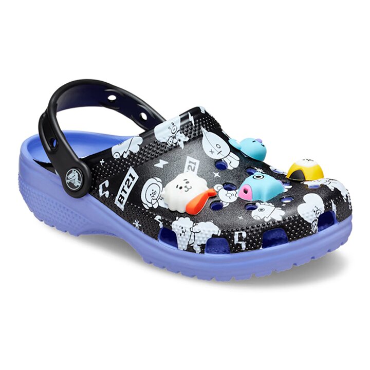 크록스 공용 클래식 BT21 클로그 샌들 슬리퍼 207967-0C4