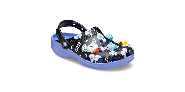 크록스 공용 클래식 BT21 클로그 샌들 슬리퍼 207967-0C4
