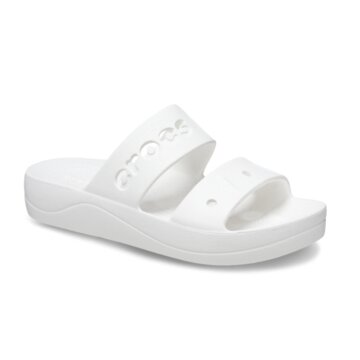 크록스 우먼 바야 플랫폼 샌들 여성 슬리퍼 208188-100