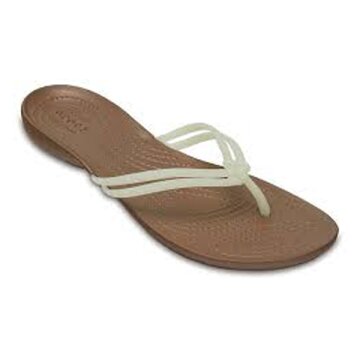 크록스 우먼 이자벨라 샌들 여성 플립 슬리퍼 플랫 204004-1AO