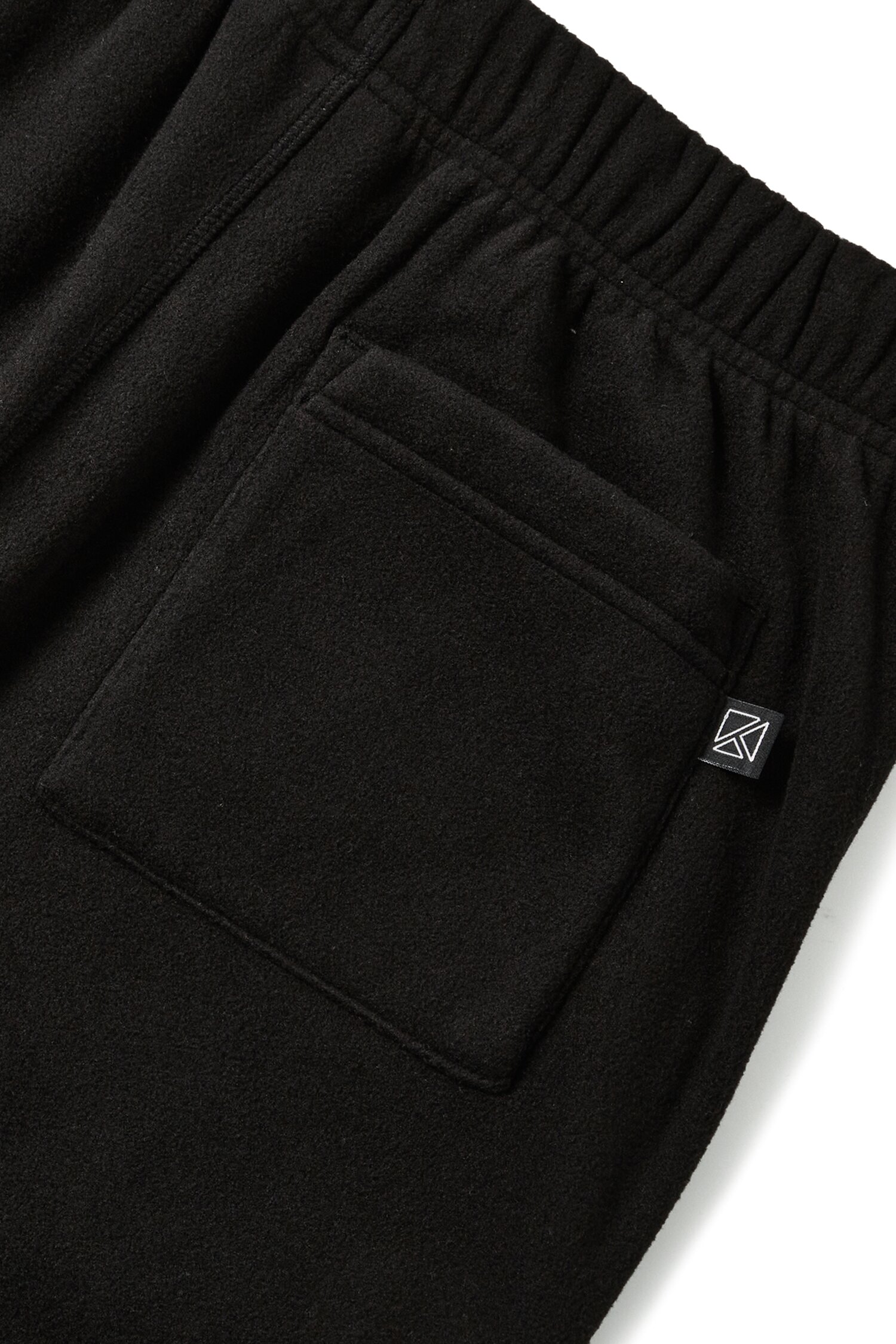 BASIC FLEECE PANTS_BLACK