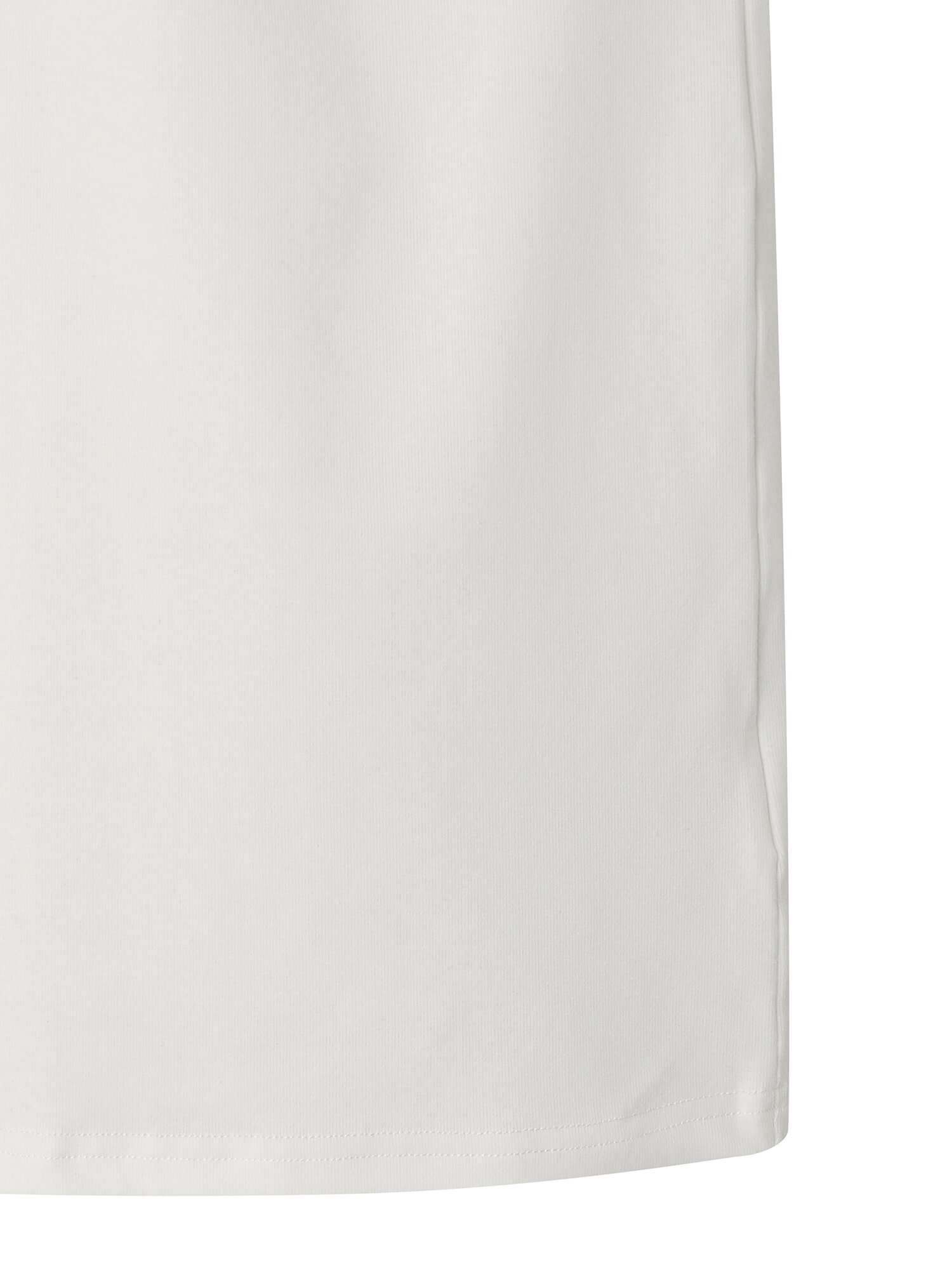 레터링 자수 라운드넥 티셔츠 (IVORY)