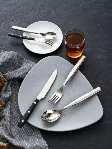 에지리 메조 스테인리스 커트러리 G10 고급핸들 디저트 포크 5종 (택1)