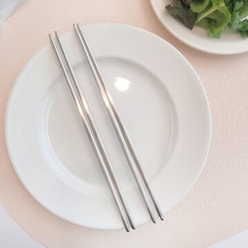 플리비체 국내산 스텐304 디너젓가락 5개 세트