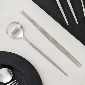 (2+2) 플리비체 국내산 스텐304 디너 4종 (스푼+젓가락+포크+나이프) 총4세트